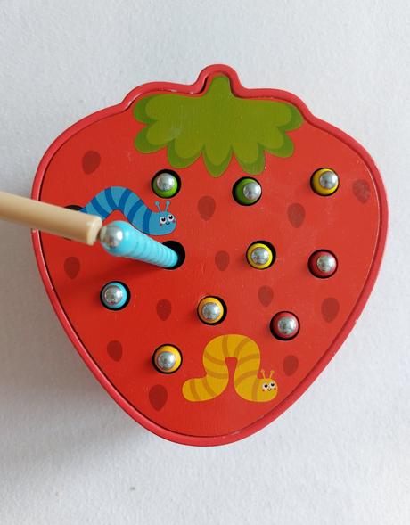 Drevené montessori hračky, 