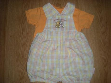 Nohavice na traky a tricko, vel 56, 56