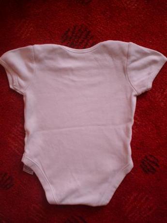 Biele body krátky rukáv  , cherokee,68