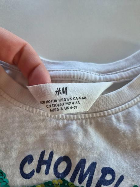 Tričko, h&m,110