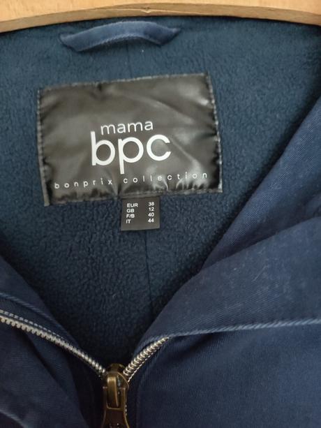Tehotenská bunda, bonprix,38