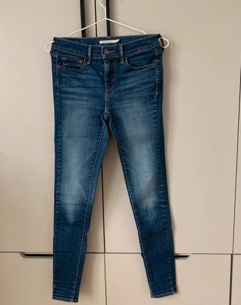 Dámske rifle levis 710 super skinny, levis,xs