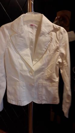 Sako biele - veľ. s, s