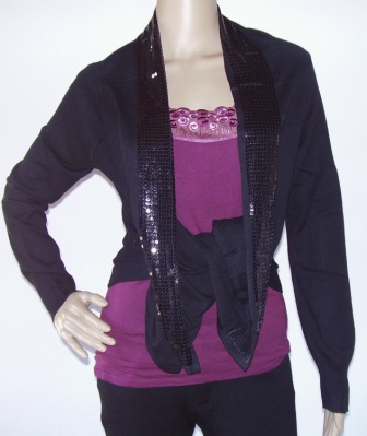 Elegantný svetrík, kardigán - aj na príležitosť, bonprix,l