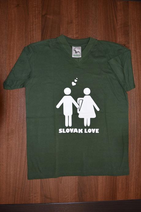Tričko slovak love, 4xl - xxxl