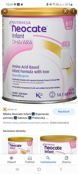 Neocate Infat - skúsenosti