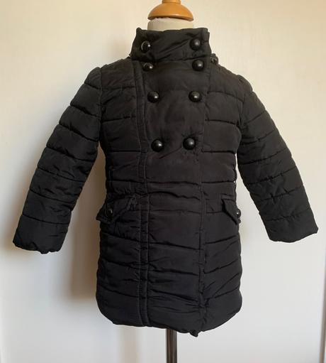 Next čierna dievčenská vetrovka, next,104