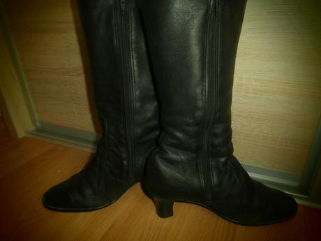 Dámske kožené čižmy, 38