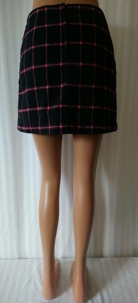 Dámska čierno červená károvaná sukňa, atmosphere, atmosphere,xs