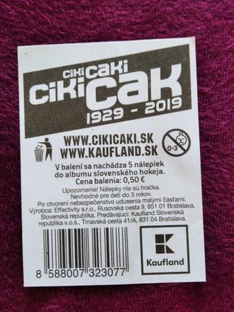 Nálepky ciki caki z kauflandu,
