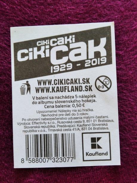 Nálepky ciki caki z kauflandu,