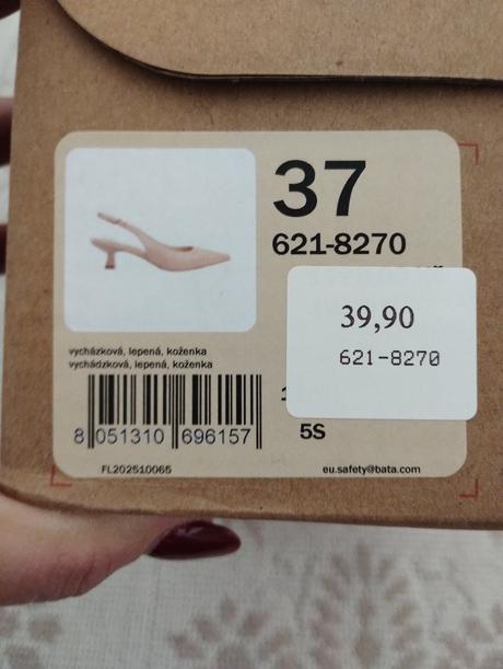 Sandále dámske, nízky elegantný podpätok, zlatá pr, baťa,37