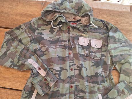 Košeľová mikina timezone m/l, timeout,m