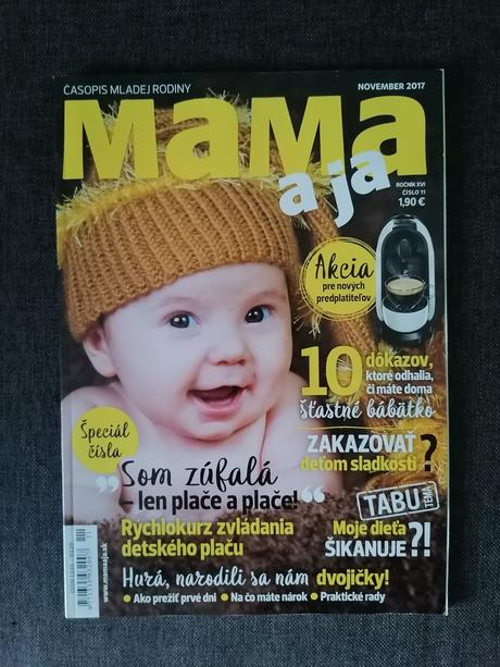 Časopis mama a ja november 2017,
