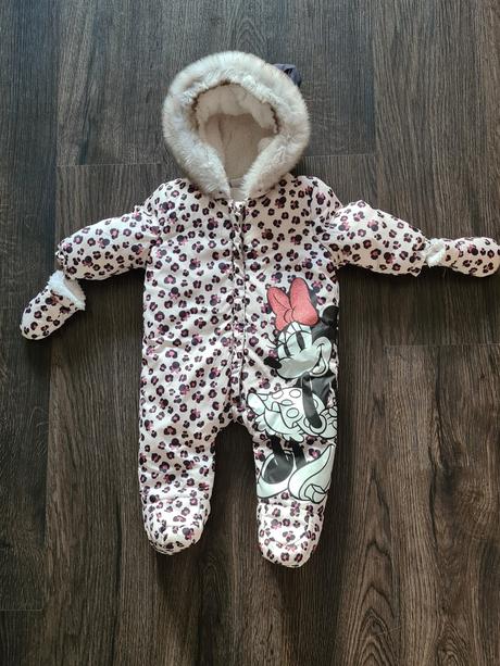 Detská zimná kombinéza f&f minnie 3-6m, f&f,68