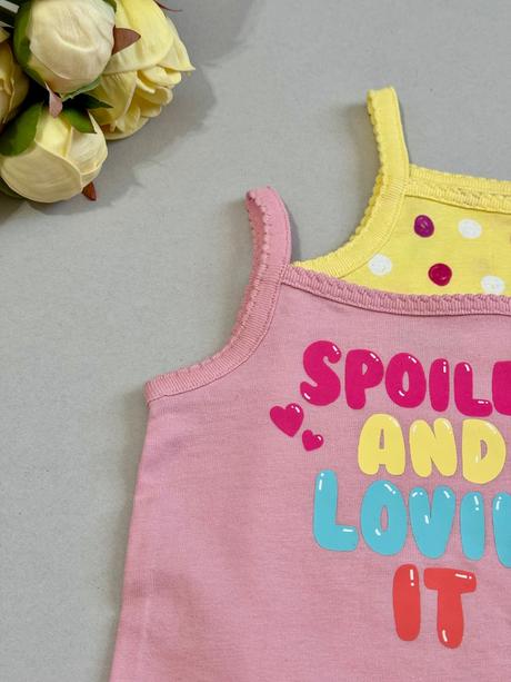 Garanimals dievčenský set body a kraťasky, 68