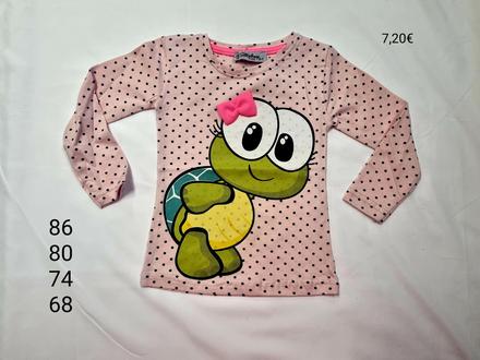 Tričko želva, 68 / 74 / 80 / 86