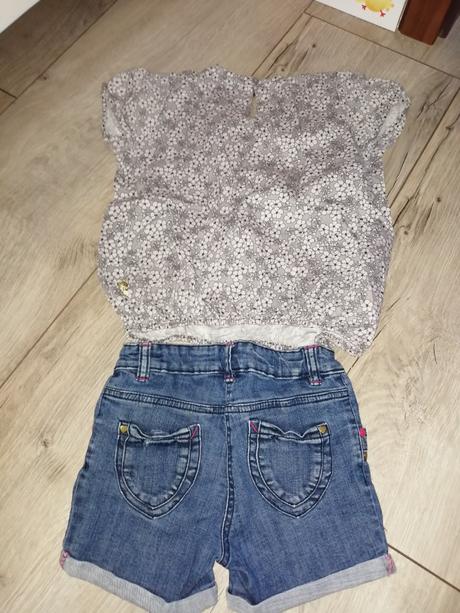 Blúzka pdl a kraťasy, pompdelux,122