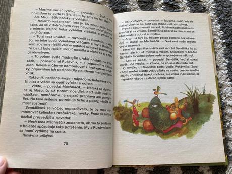 Rukávnik, sandálik a machnáčik prvé vyd.1980, 