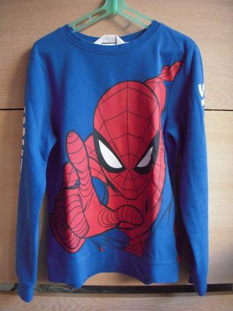 Mikina so spidermanom, h&m,134