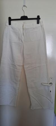 Nohavice biele vel.42, 42