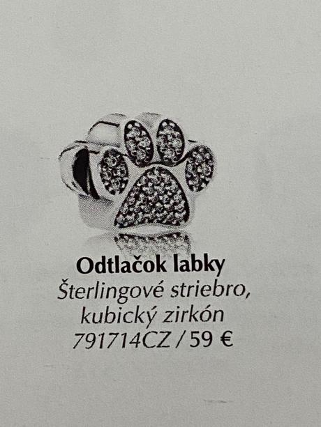 Psndora koralka labka, pandora