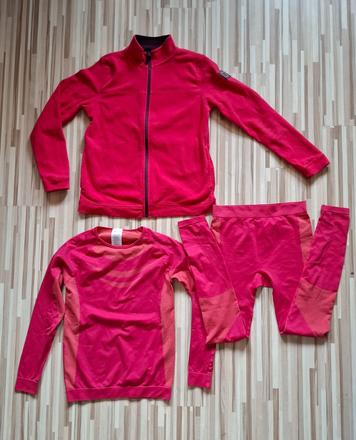 Dievčenskä flíska termo prádlo 158, crivit,158