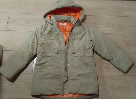 Zimna bunda, h&m,146