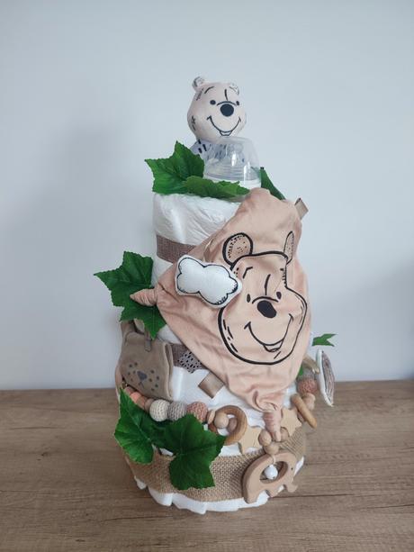 Plienkova torta macko pu, 