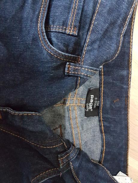 Jeansy pre dievca, 134