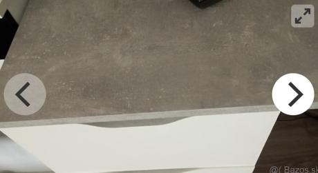 Pracovny stolik beton 116x76x60,