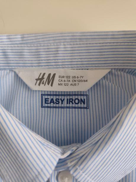 Chlapčenská košeľa, h&m,122