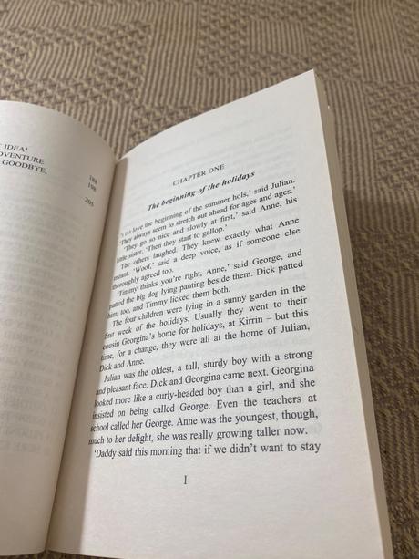 Famous five five go off in a caravan,