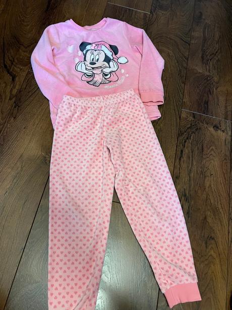 Zateplené pyžamo minnie, disney,128