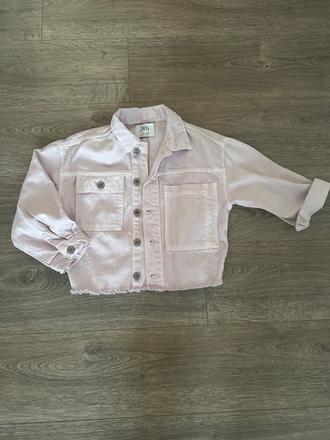 Rifľová bunda na 8r (128), zara,128