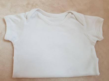 F&f body s krátkym rukávom 0-3m, f&f,62