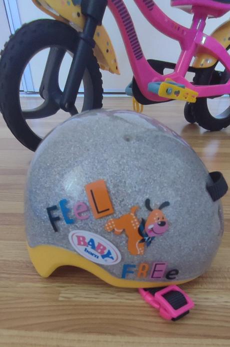 Baby born bicykel+prilba, 