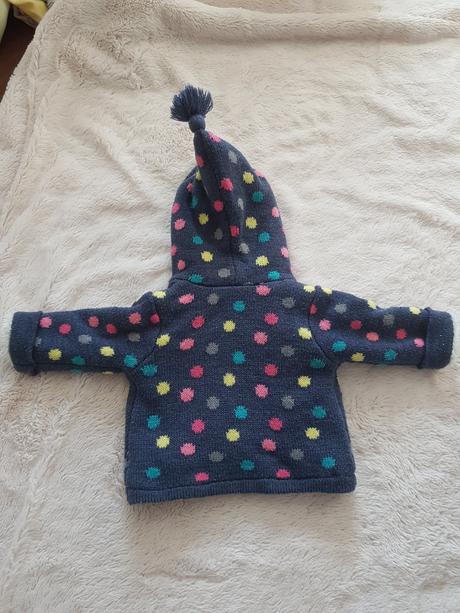 Zateplená mikina/sveter s kapucňou, f&f,56