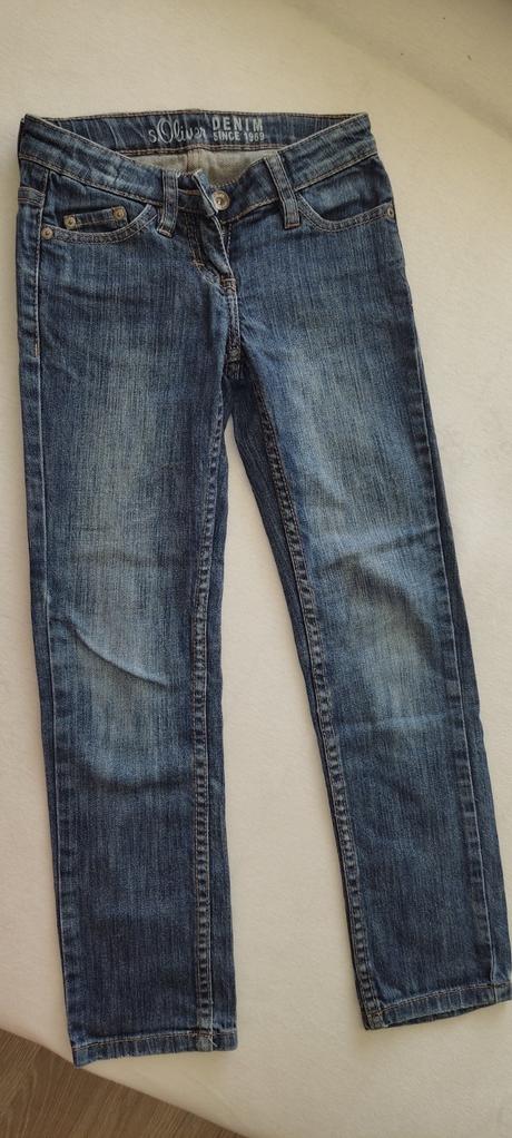 Riflové nohavice slim, s.oliver,128