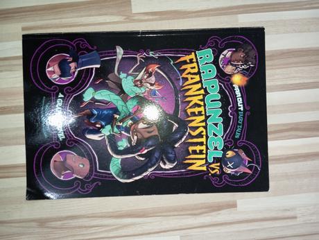 Martin powell - rapunzel vs frankenstein komix,