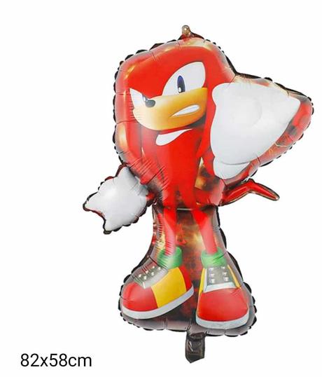 Balóny ježko sonic /červený knuckles- až 16 kusov, 