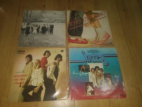 Rôzne vynilové platne,