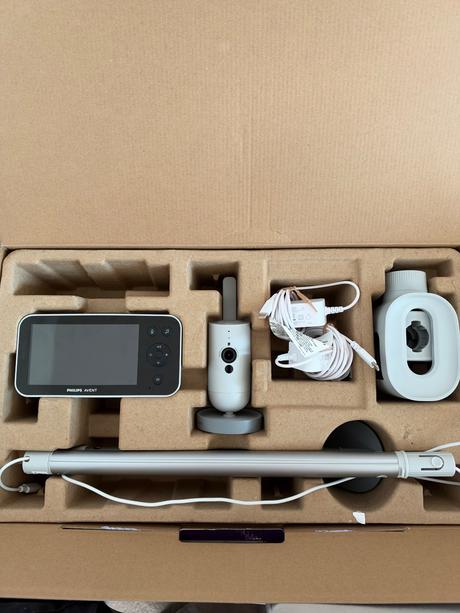 Detská ai kamera s monitorom dychu, philips avent