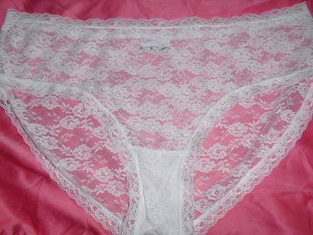 Svadobne krajkove nohavicky, xl