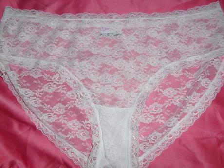 Svadobne krajkove nohavicky, xl