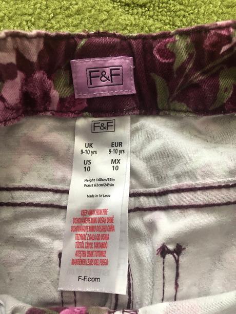 Tenké nohavice, f&f,140