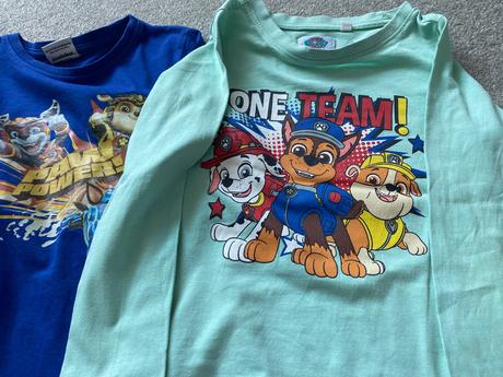 Detské trička dlhy rukáv paw -patrol, 104