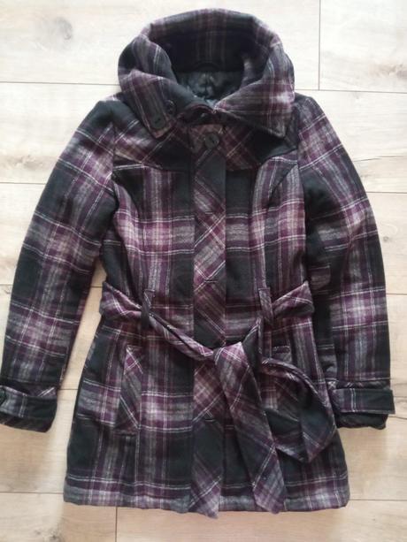 Dámsky kabát károvaný (38/40), colours of the world,m