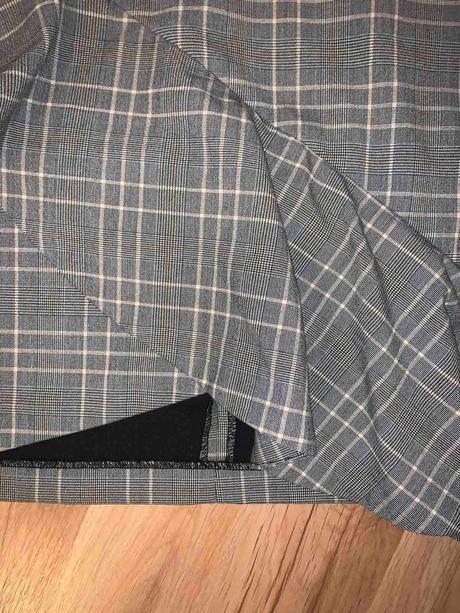 Kockovana sukňa, h&m,36