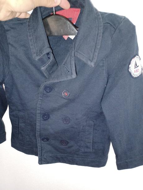 Bavlnené sako z teplakoviny, chicco,98